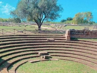 Paestum and visit at the buffalo cheese factory